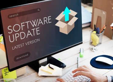 software upgrade on laptop