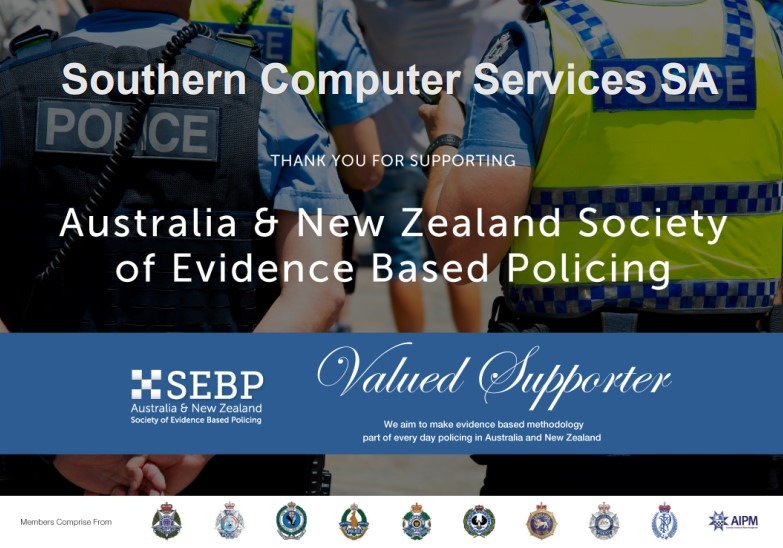 southern computer services sponsors local police