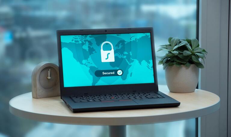 VPN on laptop