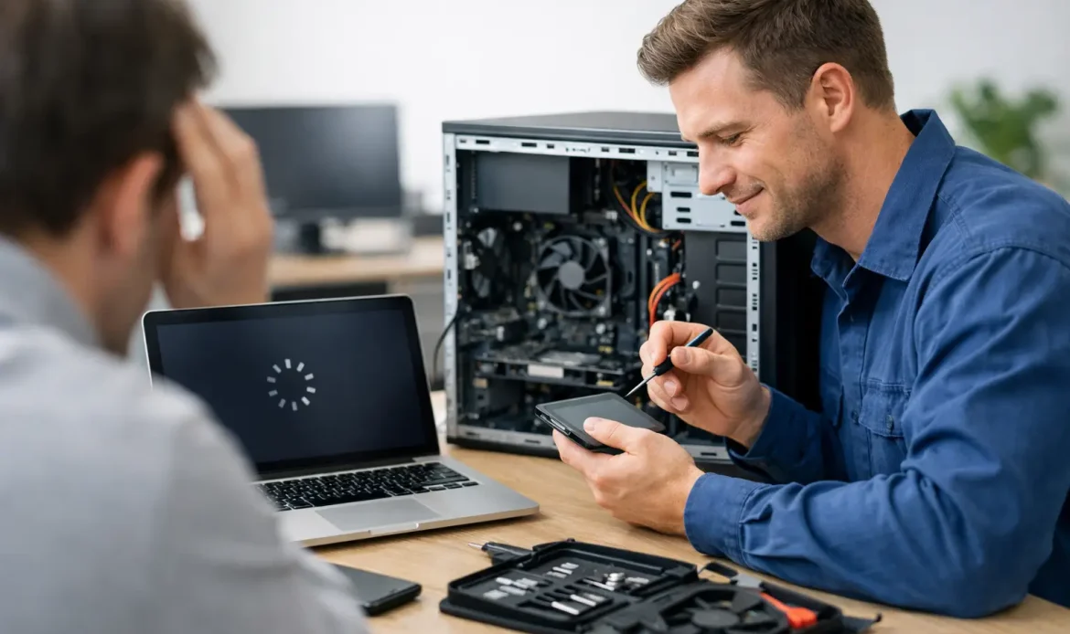 Slow Computer Repair Service That Makes Sense