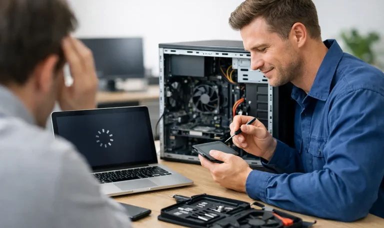 Slow Computer Repair Service That Makes Sense