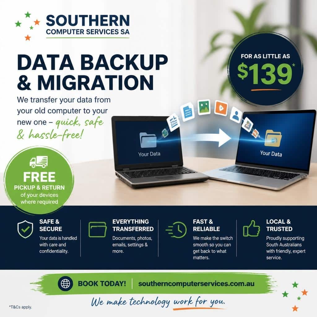 Data Backup and Migration service