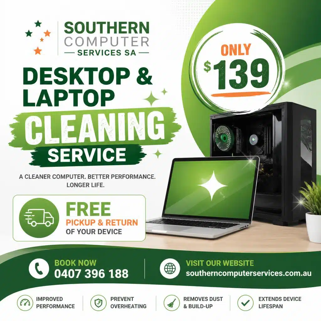 computer cleaning service