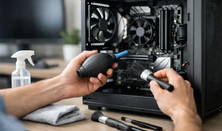 Computer Cleaning Without Causing Damage