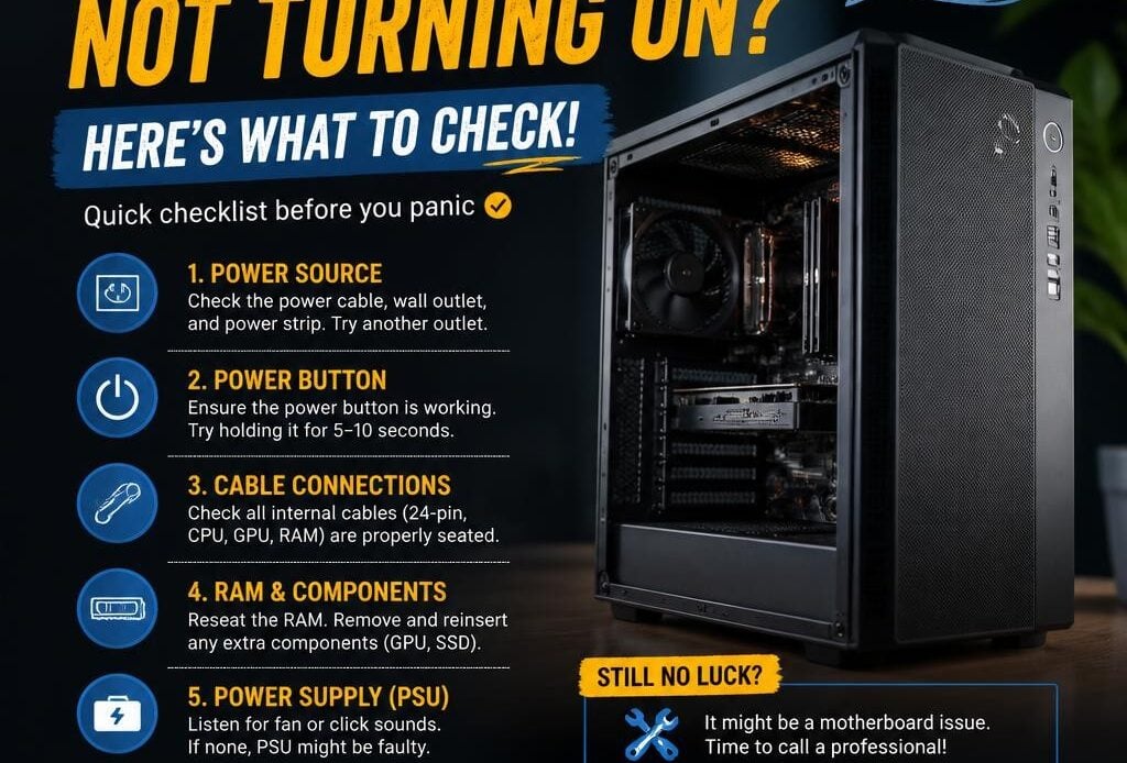 computer not turning on help article image