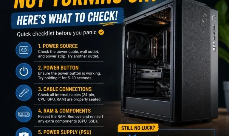 computer not turning on help article image