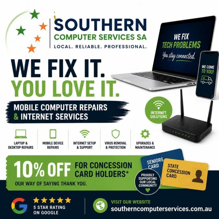 seniors concession card discount advertisement